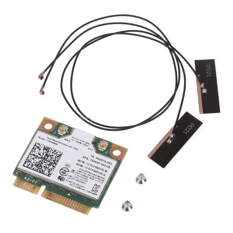 Dell 7260 7260HMW 2.4G/ 5G BT ̴ PCI-e    Ʈũ ī